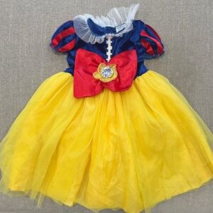 Disney Baby Snow‎ White Costume Dress 3T–4T Blue/Yellow